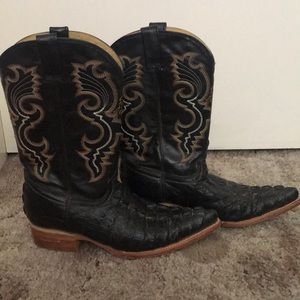 Authentic alligator cowgirl/cowboy boots